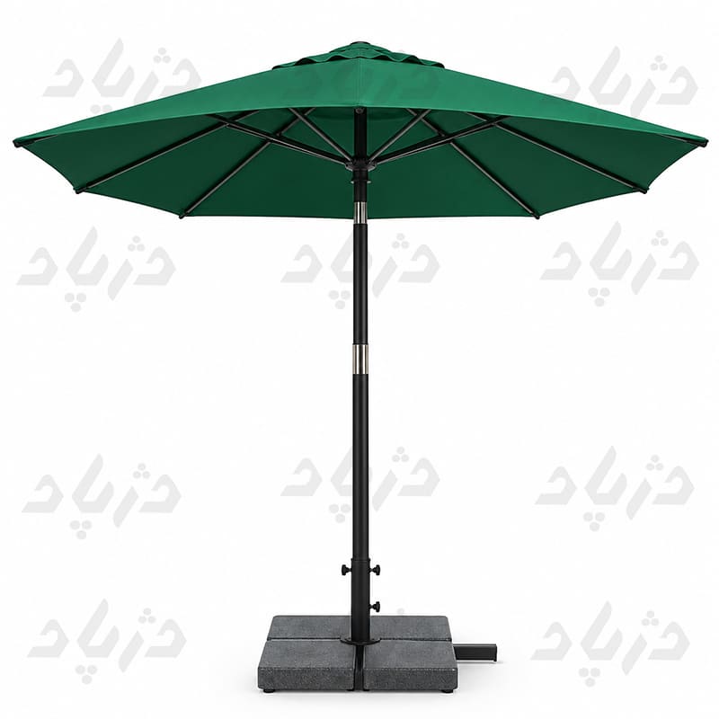 chatri 8 zelei vasat alt="سایبان چتری"