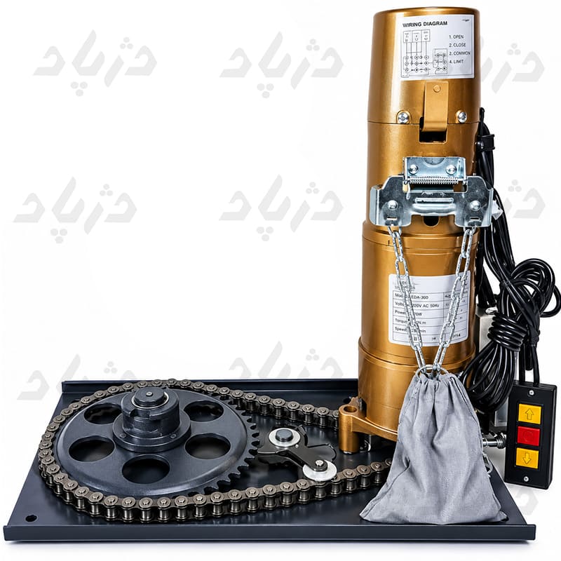 motor side artur 300 alt="موتور کرکره برقی"